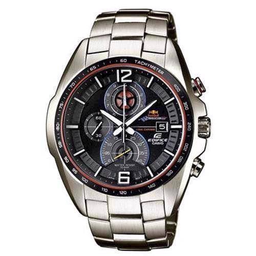 Image of Edifice Red Bull mat rustfri stål quartz (5333) Herre ur fra Casio, EFR-528RB-1AUER